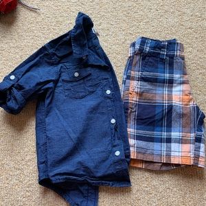 Janie and jack short set